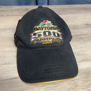 CHASE AUTHENTIC NASCAR DAYTONA 500‎ CHAMPION HAT 2004 #8 DALE EARNHARDT JR BLACK